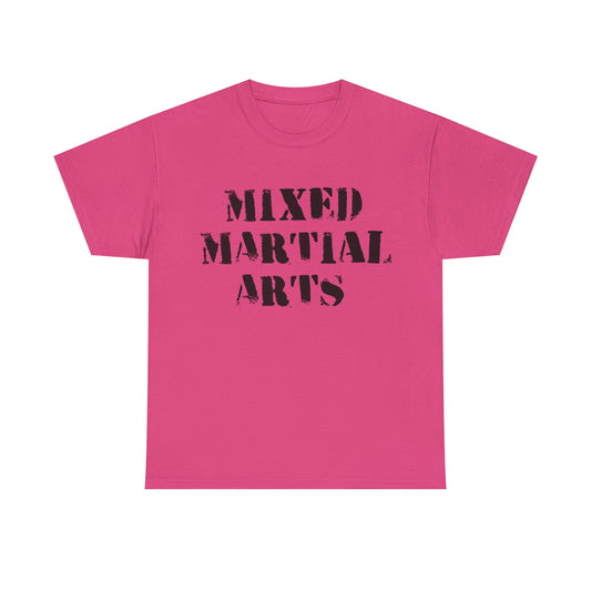 MMA Stencil Tee — 'Mixed Martial Arts' Graphic T-Shirt