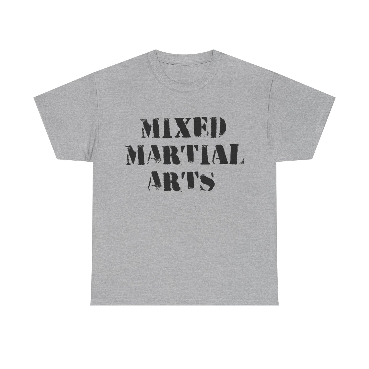 MMA Stencil Tee — 'Mixed Martial Arts' Graphic T-Shirt