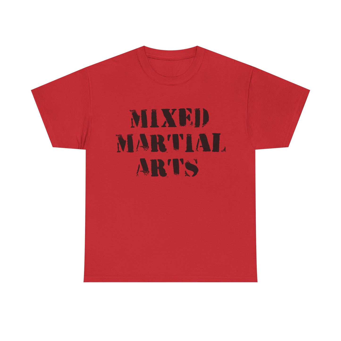 MMA Stencil Tee — 'Mixed Martial Arts' Graphic T-Shirt