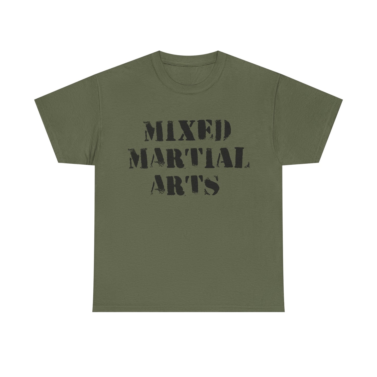 MMA Stencil Tee — 'Mixed Martial Arts' Graphic T-Shirt