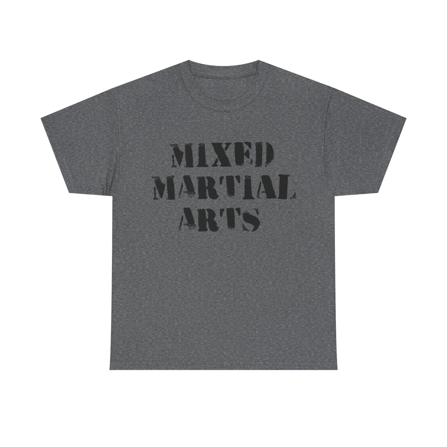 MMA Stencil Tee — 'Mixed Martial Arts' Graphic T-Shirt