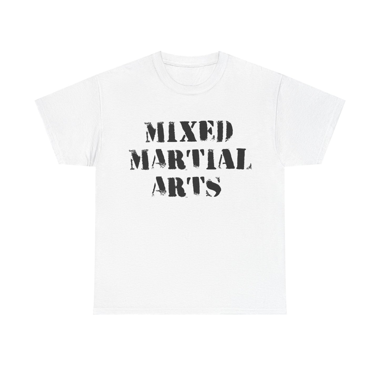 MMA Stencil Tee — 'Mixed Martial Arts' Graphic T-Shirt